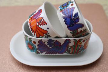 Boch Villeroy decor Acapulco vintage servies beschikbaar voor biedingen