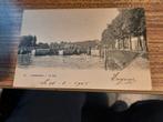 PK Dendermonde le sas 1906, Verzamelen, Postkaarten | België, Ophalen of Verzenden, Voor 1920, Gelopen, Oost-Vlaanderen