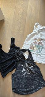 3 topjes small nieuw zomer, Kleding | Dames, Topjes, H&M, Zwart, Nieuw, Ophalen of Verzenden