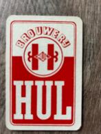 1 losse speelkaart brouwerij hul merelbeke, Verzamelen, Ophalen of Verzenden, Nieuw, Speelkaart(en)