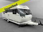 Hobby Excellent Edition 490 KMF Stapelbed Mover MET STALLING, Caravans en Kamperen, Caravans, Hobby, Treinzit, 4 tot 5 meter, Tot en met 5