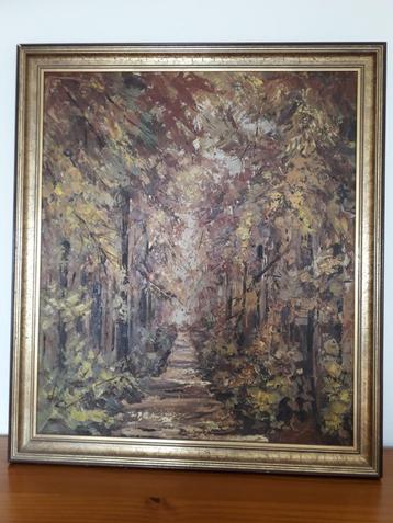 Laan met bomen - G. Lequy beschikbaar voor biedingen