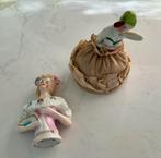 Coussin à épingles antique 1915, Enlèvement ou Envoi, Utilisé, Broderies à la main