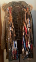 Caroline Biss 46 Prachtige parka look jas kaki, Kleding | Dames, Overige kleuren, Ophalen of Verzenden, Caroline Biss, Jas of Mantel