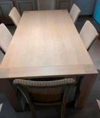 Massieve eettafel, Ophalen, Modern/landelijk, Gebruikt, Eikenhout