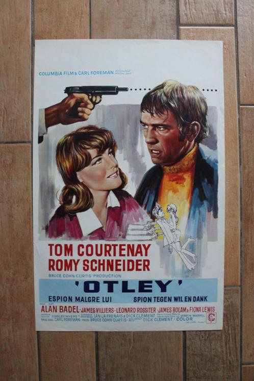 filmaffiche Romy Schneider Otley 1968 filmposter, Verzamelen, Posters, Zo goed als nieuw, Film en Tv, A1 t/m A3, Rechthoekig Staand