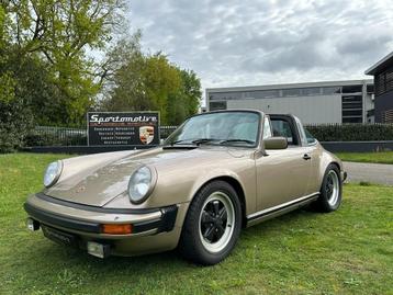 Porsche 911 3.0 SC Targa 1982 - Platin - APK tot 1-2026