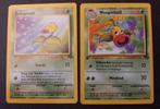 Pokemonkaarten Bellsprout - Weepinbell (1ste editie+jungle), Ophalen of Verzenden, Zo goed als nieuw, Meerdere kaarten