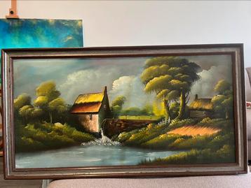 Antiek schildrij beschikbaar voor biedingen