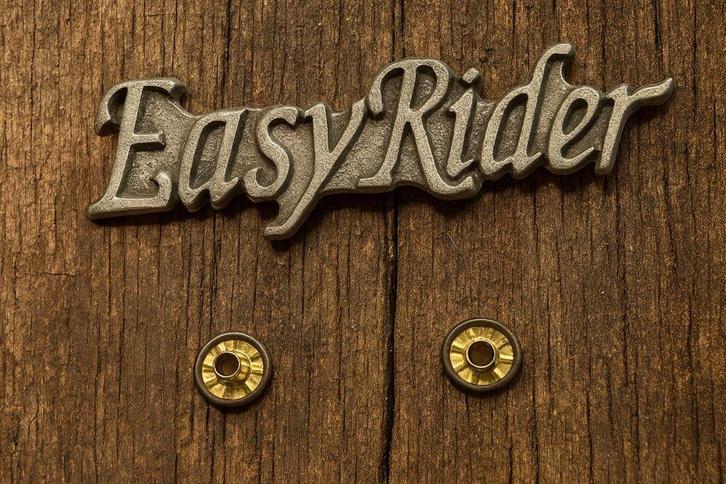 Metalen plaatje - Easy Rider - Tekst!, Motoren, Accessoires | Overige, Nieuw, Verzenden