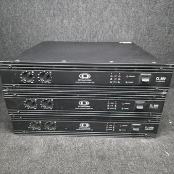 DYNACORD  versterkers     CL800  & CL1200


 beschikbaar voor biedingen