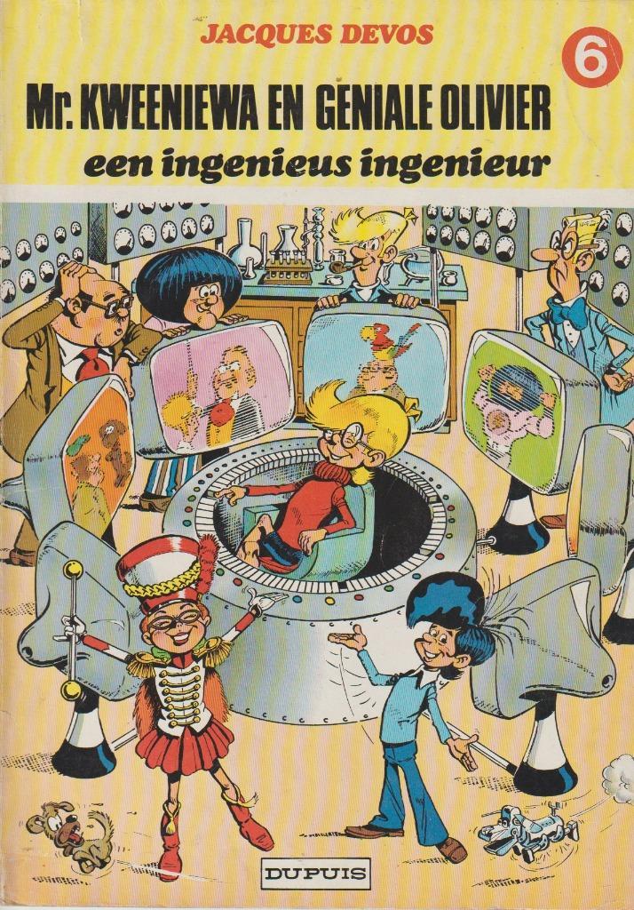 Strip Mr. Kweeniewa en geniale Olivier nr. 6., Boeken, Stripverhalen, Verzenden