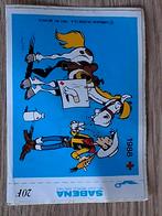 Sabena : sticker Lucky Luke,  1988, Verzamelen, Verzenden