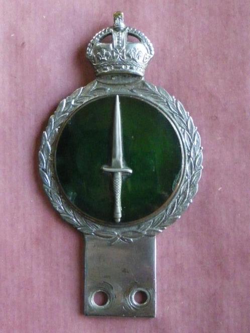 Emblème de calandre car grille badge British commando WW2, Verzamelen, Militaria | Tweede Wereldoorlog, Landmacht, Embleem of Badge