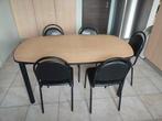 tafel en stoelen, Enlèvement, Comme neuf