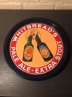 Emaille dienblad whitbread’s pale ale extra, Verzamelen, Ophalen of Verzenden, Zo goed als nieuw, Reclamebord, Plaat of Schild