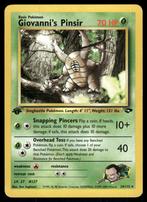 Giovanni's Pinsir 24/132 - Gym Challenge (1st edition), Hobby en Vrije tijd, Verzamelkaartspellen | Pokémon, Verzenden, Gebruikt