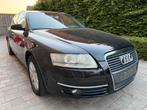 Audi A6 Avant 2.0 TDI DPF multitronic, Auto's, Parkeersensor, Zwart, Zwart, Leder