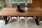 Massief houten tafel, Huis en Inrichting, Ophalen, Industrieel - landelijk, 200 cm of meer, 50 tot 100 cm