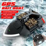 RC Voerboot GPS Fishfinder LCD-Scherm. 500m. Aut. Return, Watersport en Boten, Hengelsport | Karpervissen, Nieuw, Vislijn, Verzenden