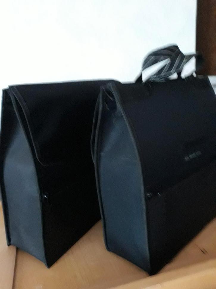 Fietstassen Dandell boodschappentas zwart Nieuw 1 of 2 p/st, Vélos & Vélomoteurs, Accessoires vélo | Sacoches, Neuf, Enlèvement