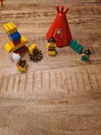 Lego duplo Indianen set, Ophalen of Verzenden, Zo goed als nieuw, Complete set, Duplo