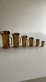 Messing  maatbekers, Enlèvement, Comme neuf