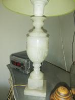 PIED DE LAMPE EN MARBRE, Antiquités & Art, Enlèvement ou Envoi