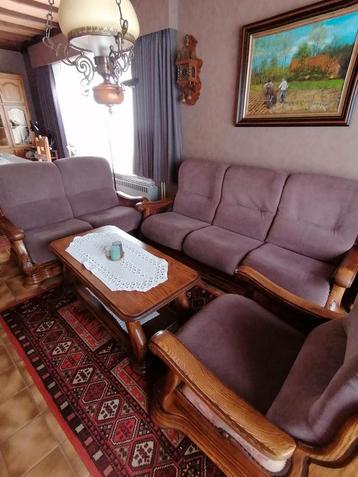 3-delig salon + salontafel beschikbaar voor biedingen