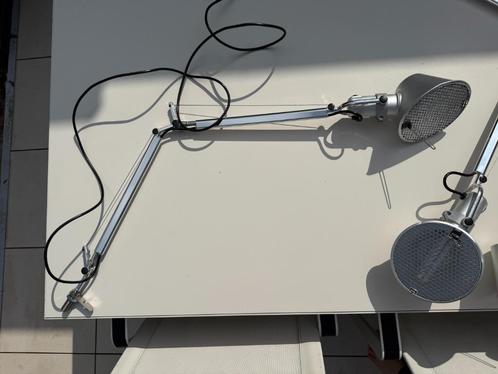 Artemide Tolomeo Mini bureaulamp, Huis en Inrichting, Lampen | Tafellampen, Gebruikt, 50 tot 75 cm, Glas, Metaal, Ophalen of Verzenden
