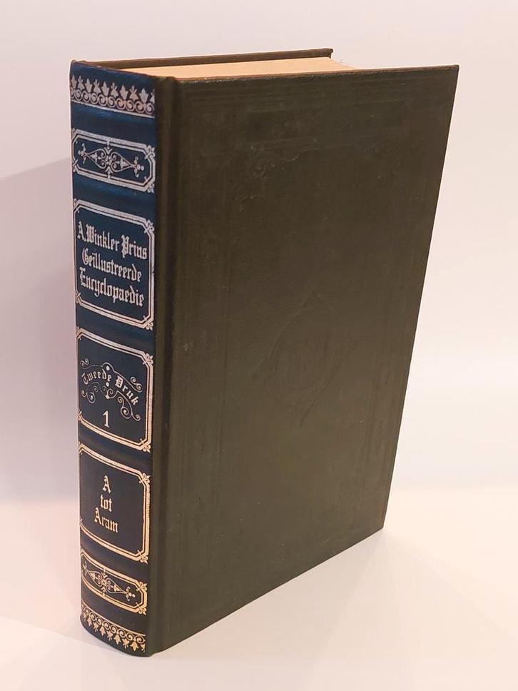 A. Winkler Prins - Geillustreerde Encyclopaedie 1884, Antiek en Kunst, Antiek | Boeken en Manuscripten, Verzenden
