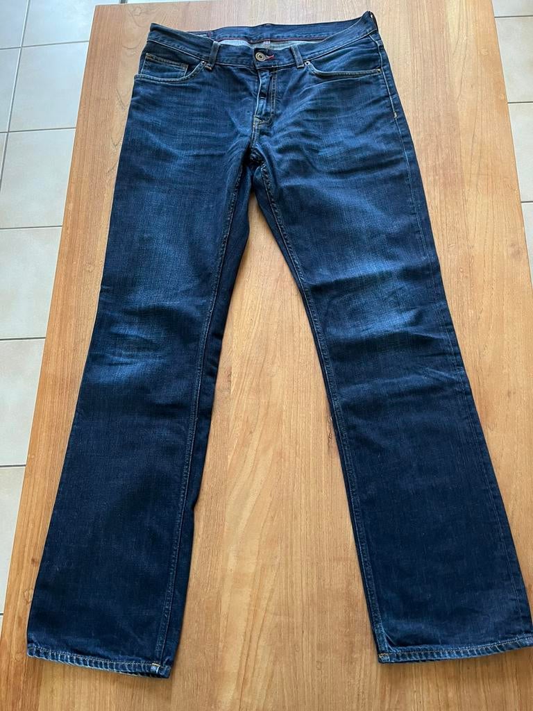 Tommy Hilfiger jeans heren 35/34, Ophalen of Verzenden, Zo goed als nieuw, Blauw, Overige jeansmaten