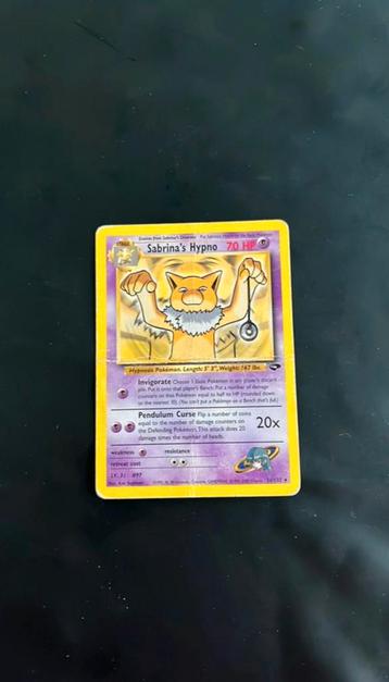 Pokemonkaart, Naam: Sabryna’s Hypno, Serienummer: 56/132 beschikbaar voor biedingen