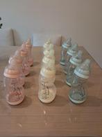 Difrax set 12 flesjes, Kinderen en Baby's, Babyvoeding en Toebehoren, Ophalen of Verzenden, Zo goed als nieuw, Flessen- of potjesverwarmer