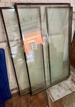 Ramen met dubbele beglazing, Ophalen, Gebruikt, 120 tot 160 cm, Glasplaat