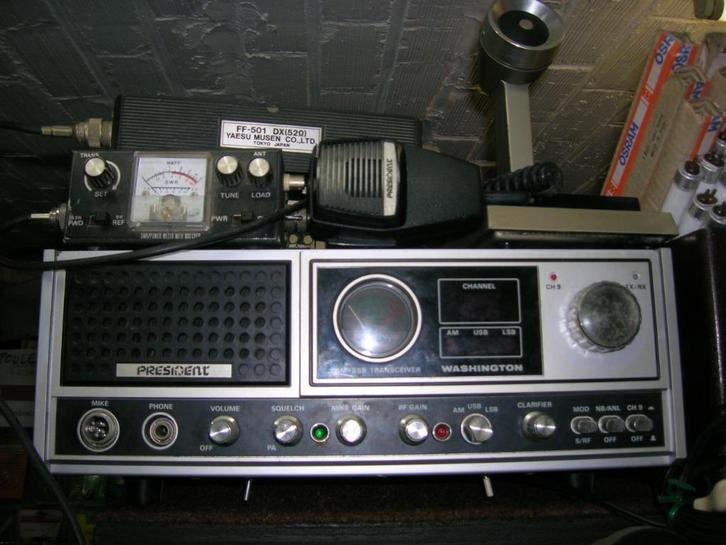 Poste CI BI Président Washington (station de base), Telecommunicatie, Zenders en Ontvangers, Gebruikt, Zender en Ontvanger, Ophalen