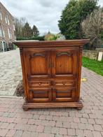 Gratis zware eiken kast, Ophalen