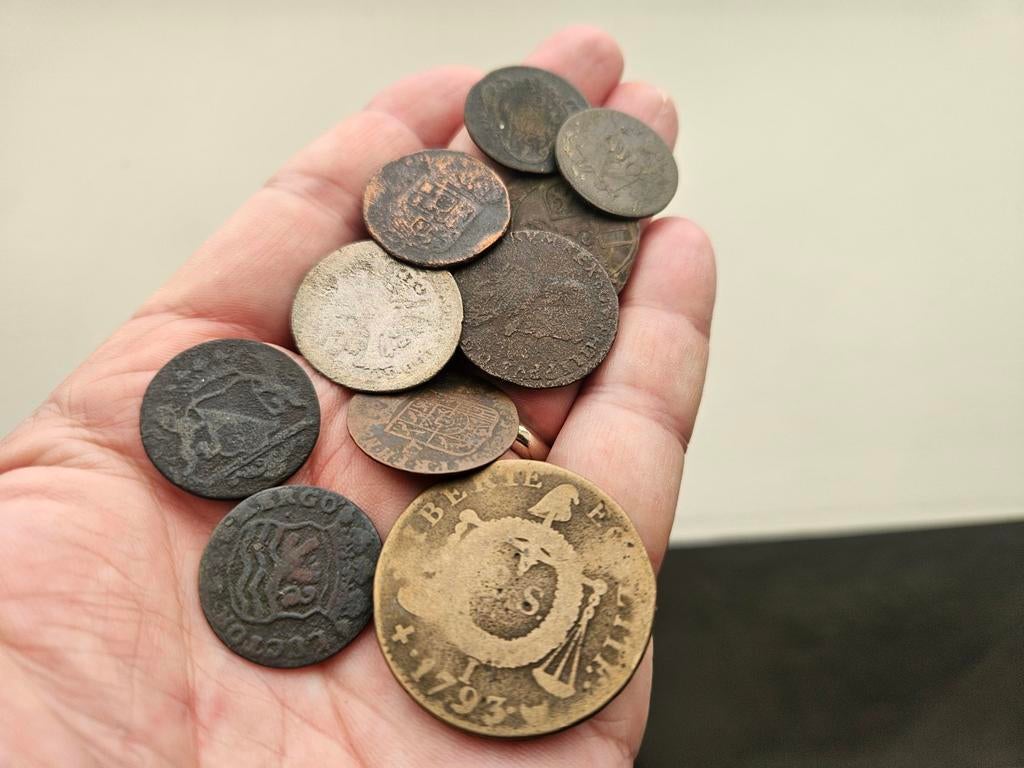 Oude munten 17de en 18de eeuw, Verzenden