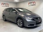 Honda Civic Tourer 1.6d 90.000km 1ste eigenaar Camera Cruise, Achat, Entreprise, Noir, 5 portes