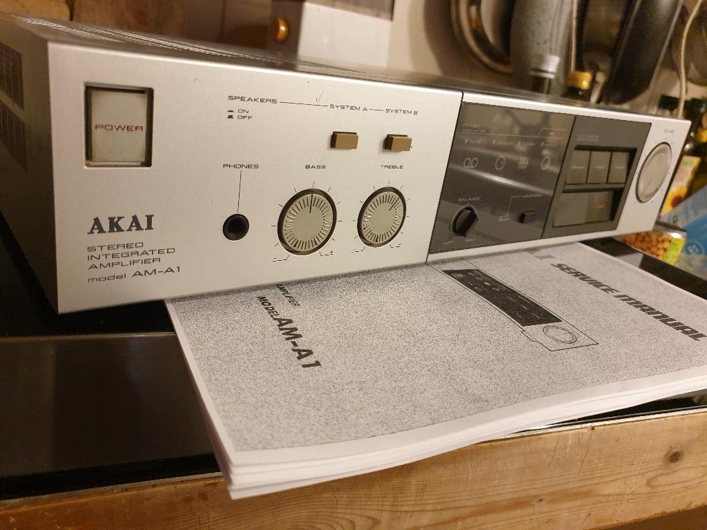 Akai versteker AM_A1., TV, Hi-fi & Vidéo, Amplificateurs & Ampli-syntoniseurs, Enlèvement, Utilisé