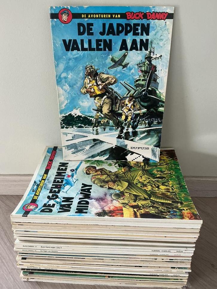 39 strips Buck Danny, Boeken, Stripverhalen, Gelezen, Ophalen