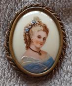 Ancienne Broche en Limoge, Enlèvement ou Envoi, Comme neuf