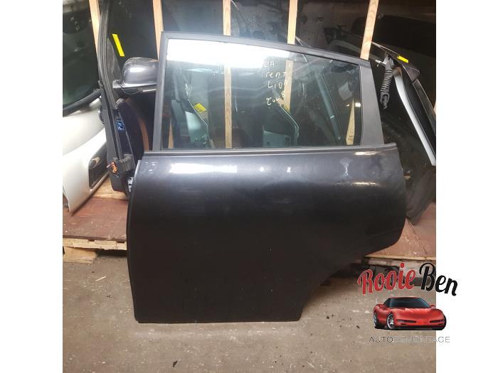 Portière 4portes arrière gauche d'un Seat Leon (Z4), -, 3 mois de garantie, Utilisé, Porte