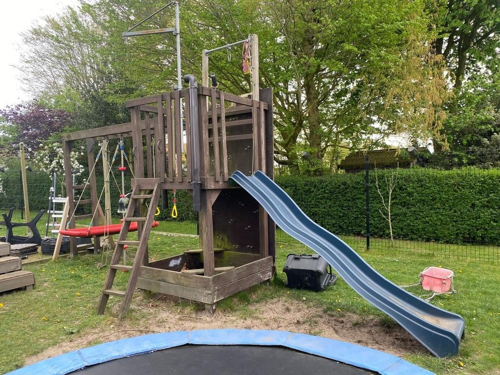 Speeltoren, Ophalen, Gebruikt, Schommel