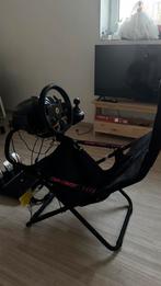 Thrustmaster T300 FERRARI + LOGITECH SHIFTER + PLAYSEAT, Games en Spelcomputers, Ophalen, Zo goed als nieuw