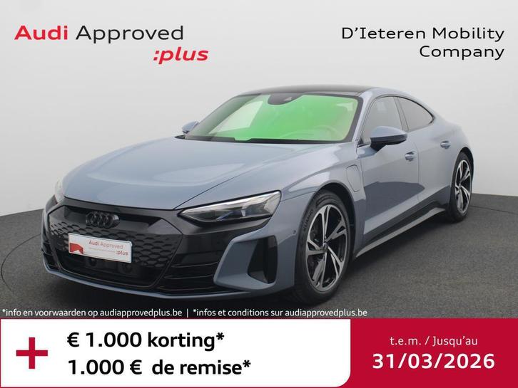 Audi E-tron GT E-Tron GT 93.4 kWh 60 Quattro, Autos, Audi, Autres modèles, ABS, Airbags, Alarme, Ordinateur de bord, Cruise Control