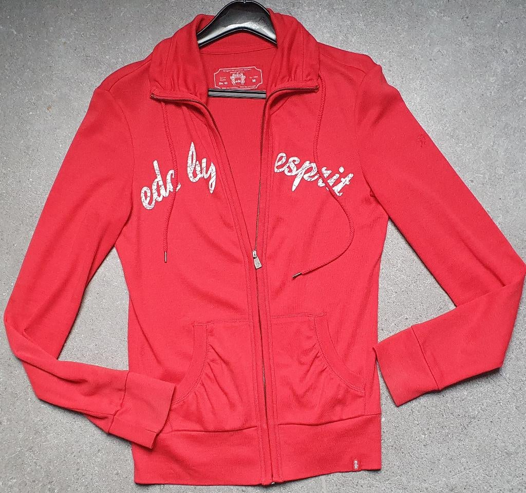 Gilet EDC by Esprit maat M, Maat 38/40 (M), Verzenden, Zo goed als nieuw, Rood