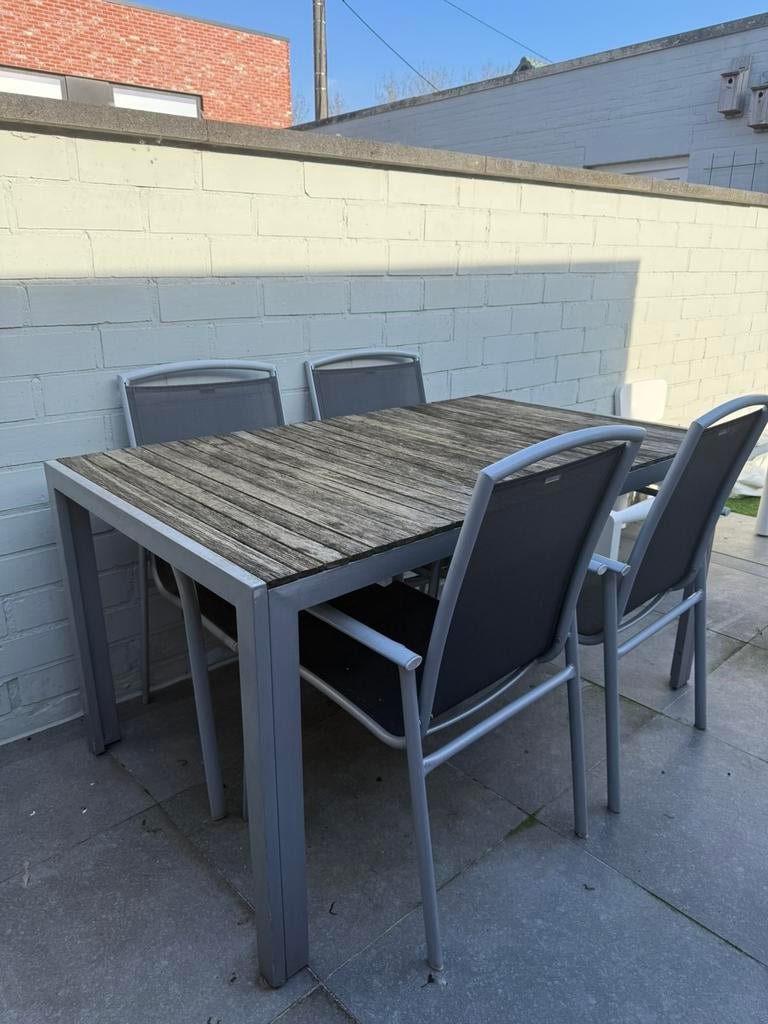 Tuinset Vinci, Tuin en Terras, Ophalen, Zo goed als nieuw, 4 zitplaatsen, Tuinset