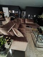 Eric Kuster Style loungebank  Croco Velvet Kleur Taupe, Ophalen, Zo goed als nieuw, Overige vormen