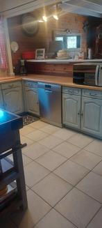 Cuisine équipée en chêne rustique, Autres couleurs, Enlèvement, Utilisé, Cuisine en U